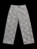 Split Ashstone Wide-Leg Denim