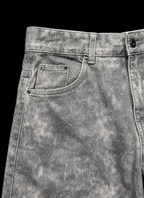 Split Ashstone Wide-Leg Denim