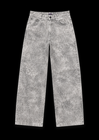 Split Ashstone Wide-Leg Denim