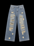 Ripped Legacy Wide Jeans