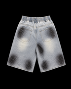 Crystal Smoke Denim Shorts