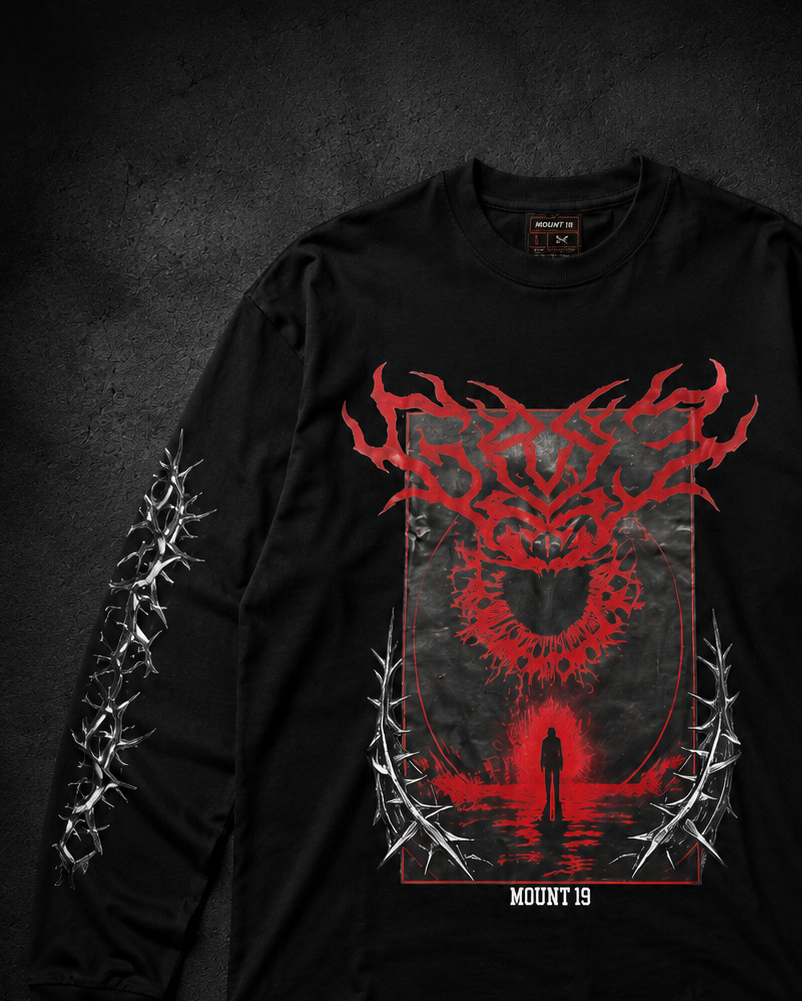 SPLIT Mount 19 Graphic Long Sleeve Tee