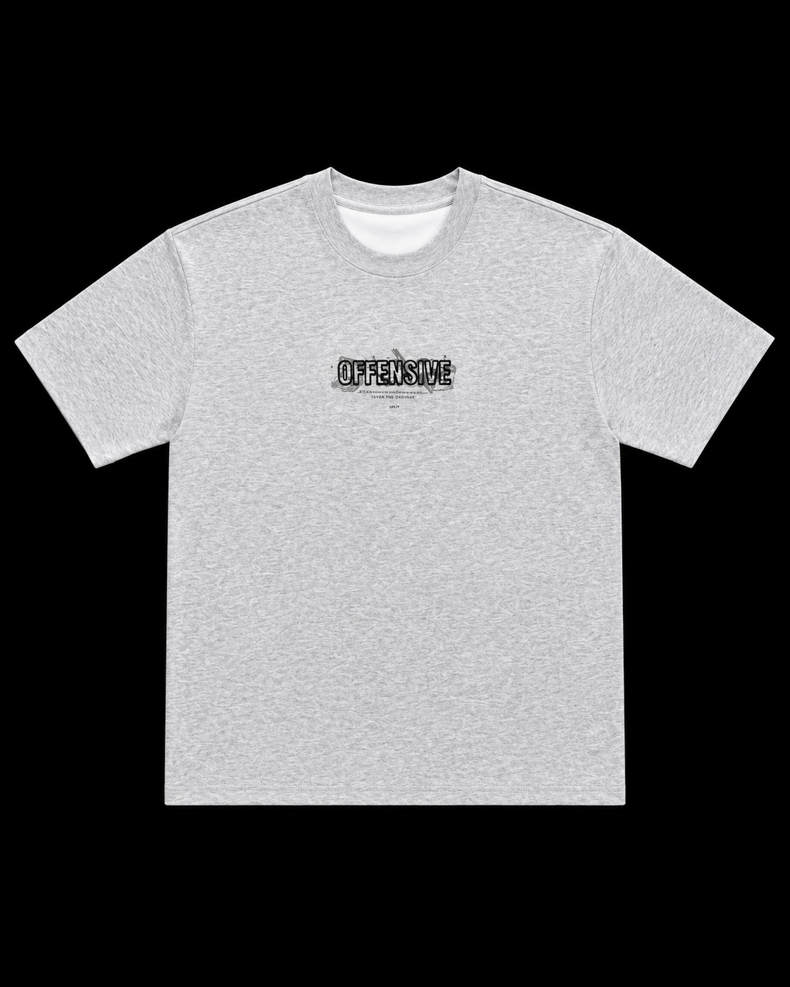Offensive Grey Tee