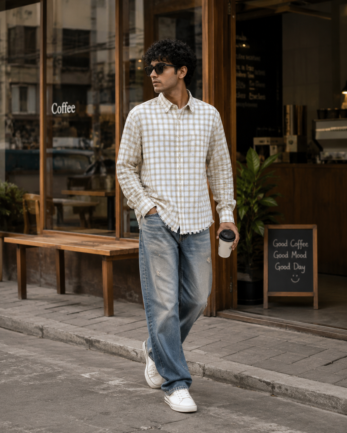 Rawline Check Shirt