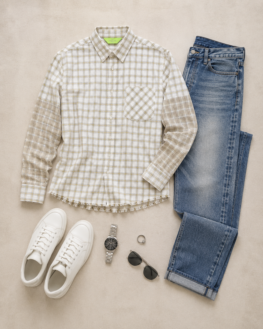 Rawline Check Shirt