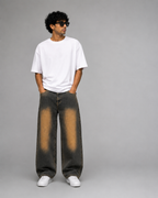 Nebula Wash Wide Denim