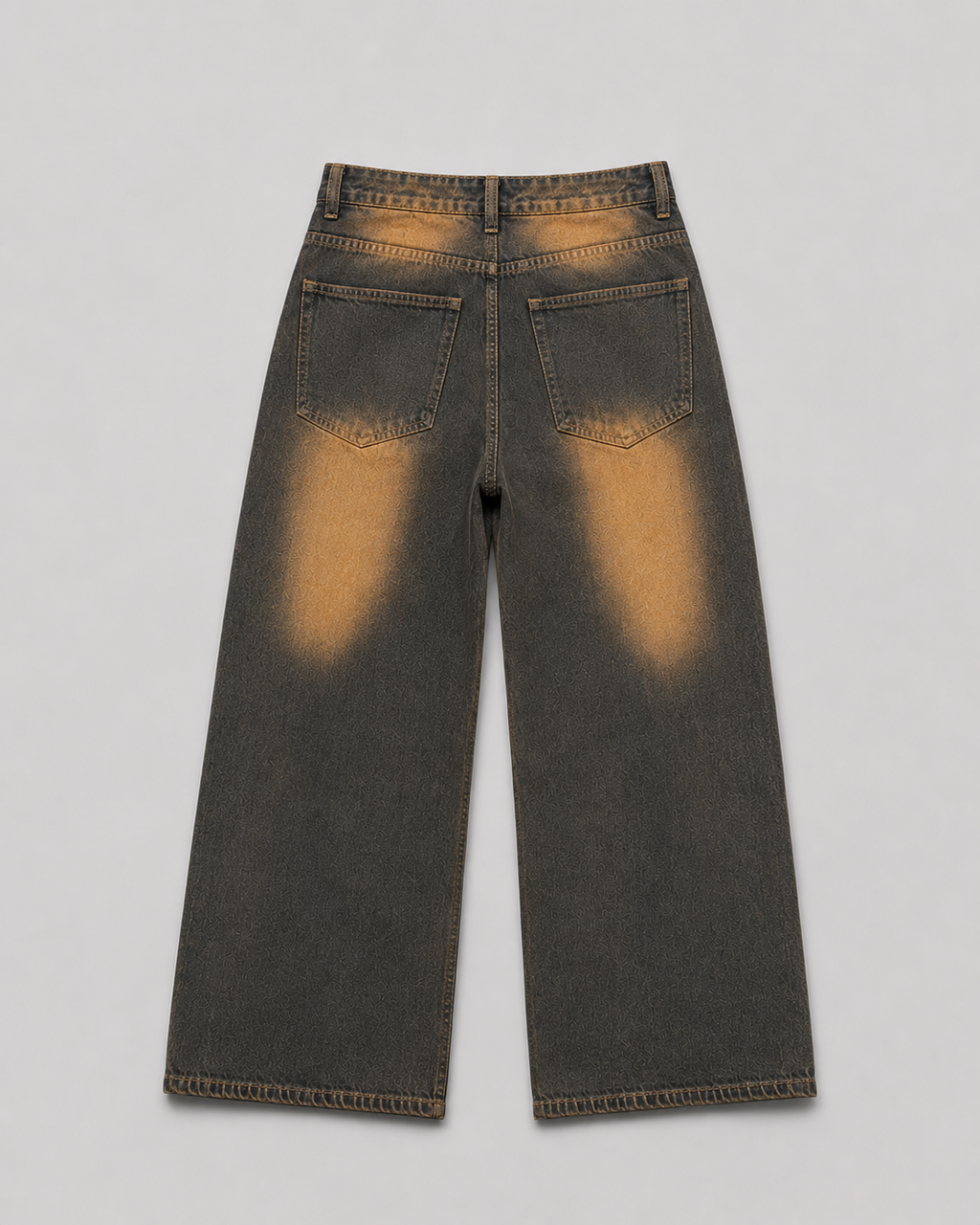 Nebula Wash Wide Denim