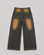Nebula Wash Wide Denim