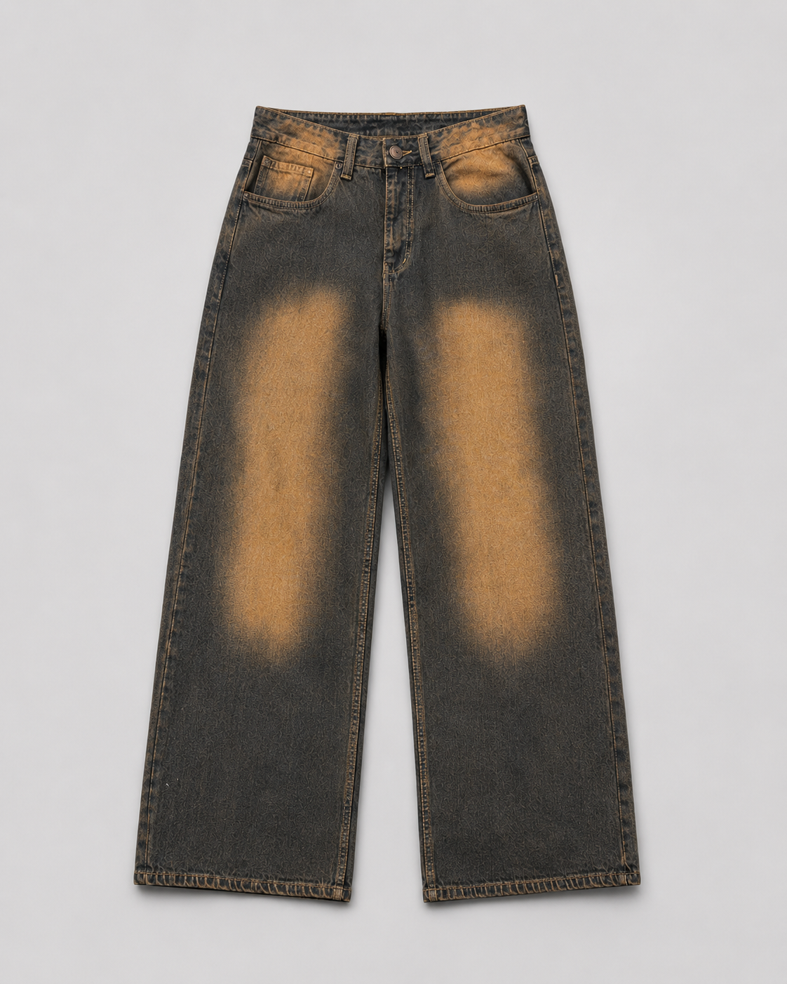 Nebula Wash Wide Denim
