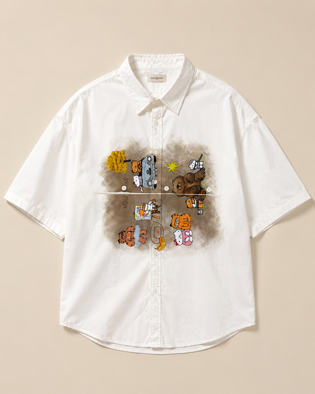 Split Art Buds Shirt