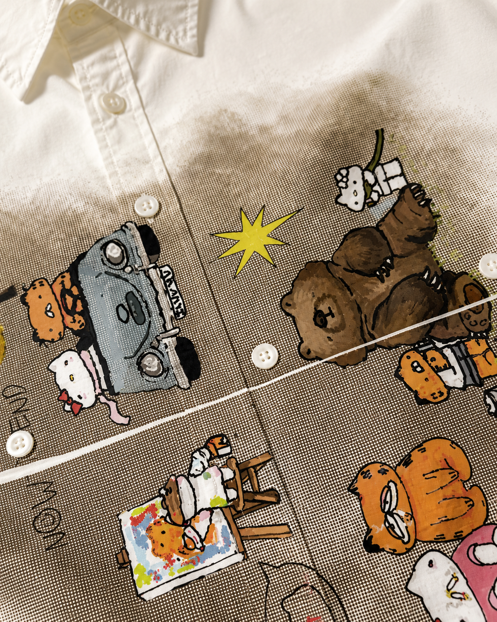 Split Art Buds Shirt