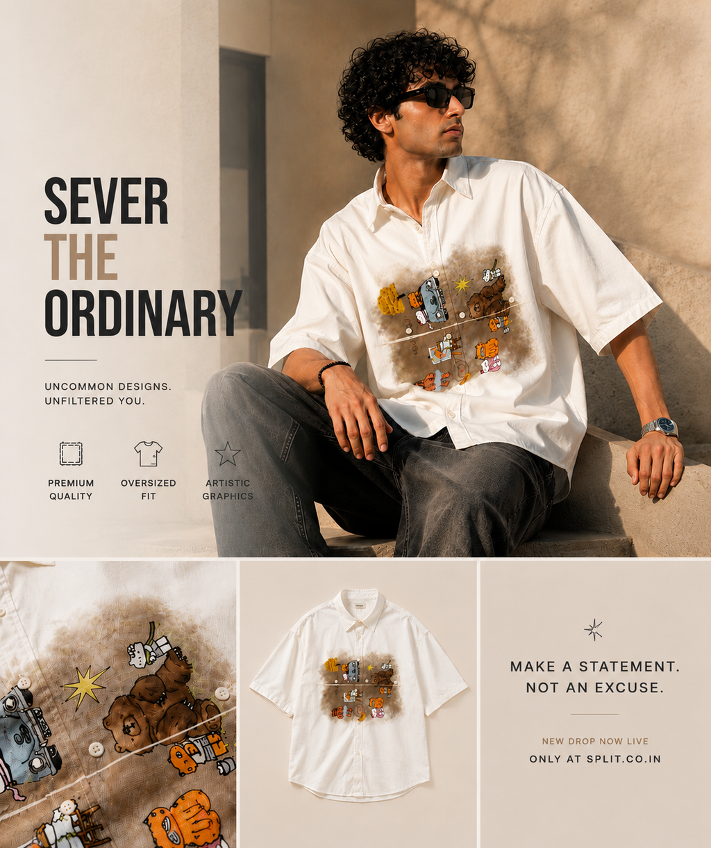 Split Art Buds Shirt