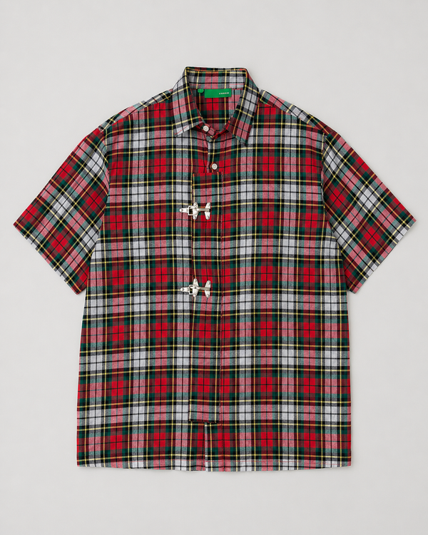 Split Signal Check Shirt